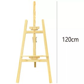 Premium 120 cm-es Fa Festőállvány - összerakható