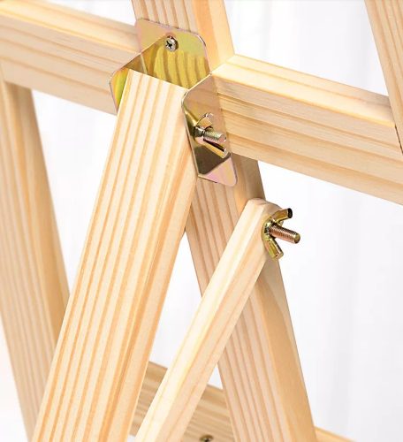 Premium 175 cm-es Fa Festőállvány - összerakható