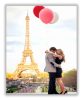 Szerelem az Eiffel Toronynál - akciós számozott kifestő készlet