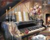 Rózsás Zongora - akciós számozott kifestő készlet