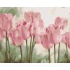 Rózsaszín Tulipánok - akciós számozott kifestő készlet