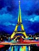 Eiffel Torony - akciós számozott kifestő készlet