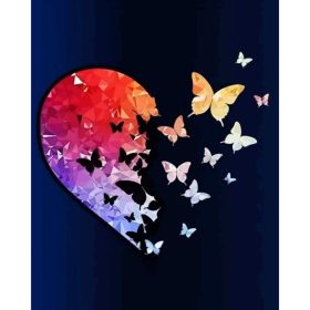 Románc - számozott kifestő