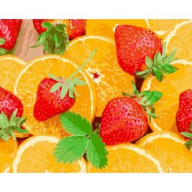 Termés - számozott kifestő