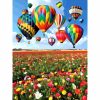 Színes ballonok - számozott kifestő