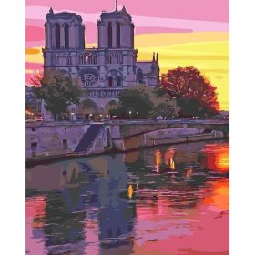 Kastély - számozott kifestő