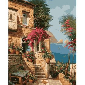 Festői kép - számozott kifestő