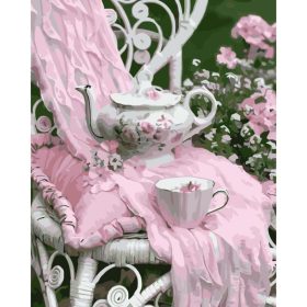 Teasütemény - számozott kifestő