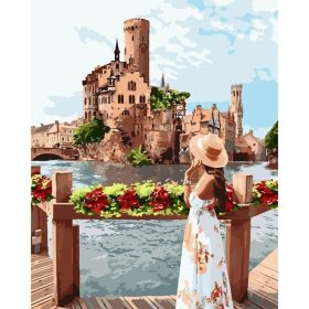 Palota - számozott kifestő