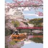 Japán folyó - számozott kifestő