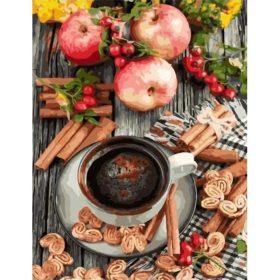 Fahéj - számozott kifestő