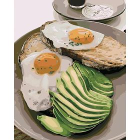 Bon appetit - számozott kifestő