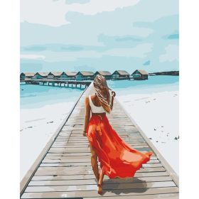 Vakáció - számozott kifestő