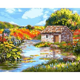 Erdei kuckó - számozott kifestő