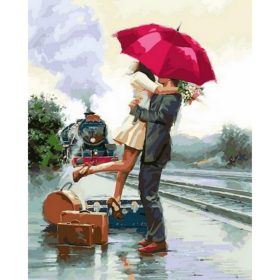 Búcsúzkodás - számozott kifestő