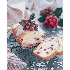 Gyümölcskenyér - számozott kifestő