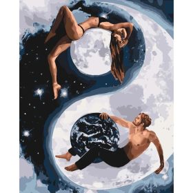 Az univerzum vonzása - számozott kifestő