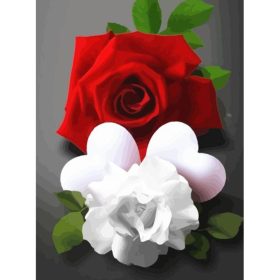 Valentinem - számozott kifestő