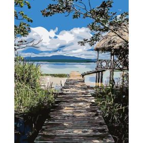 Móló - számozott kifestő