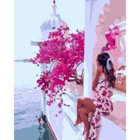 Gyönyörű kilátás - számozott kifestő