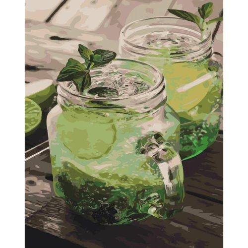 Limonádé - számozott kifestő