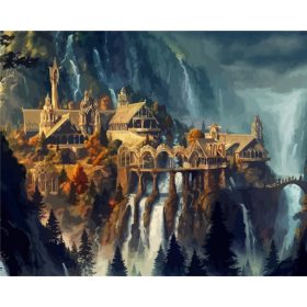 Zord kastély - számozott kifestő