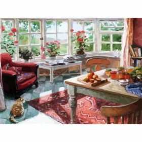 Otthoni csendélet - számozott kifestő