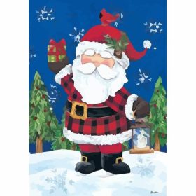 Télapó - számozott kifestő