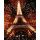 Havas Eiffel-torony - számozott kifestő